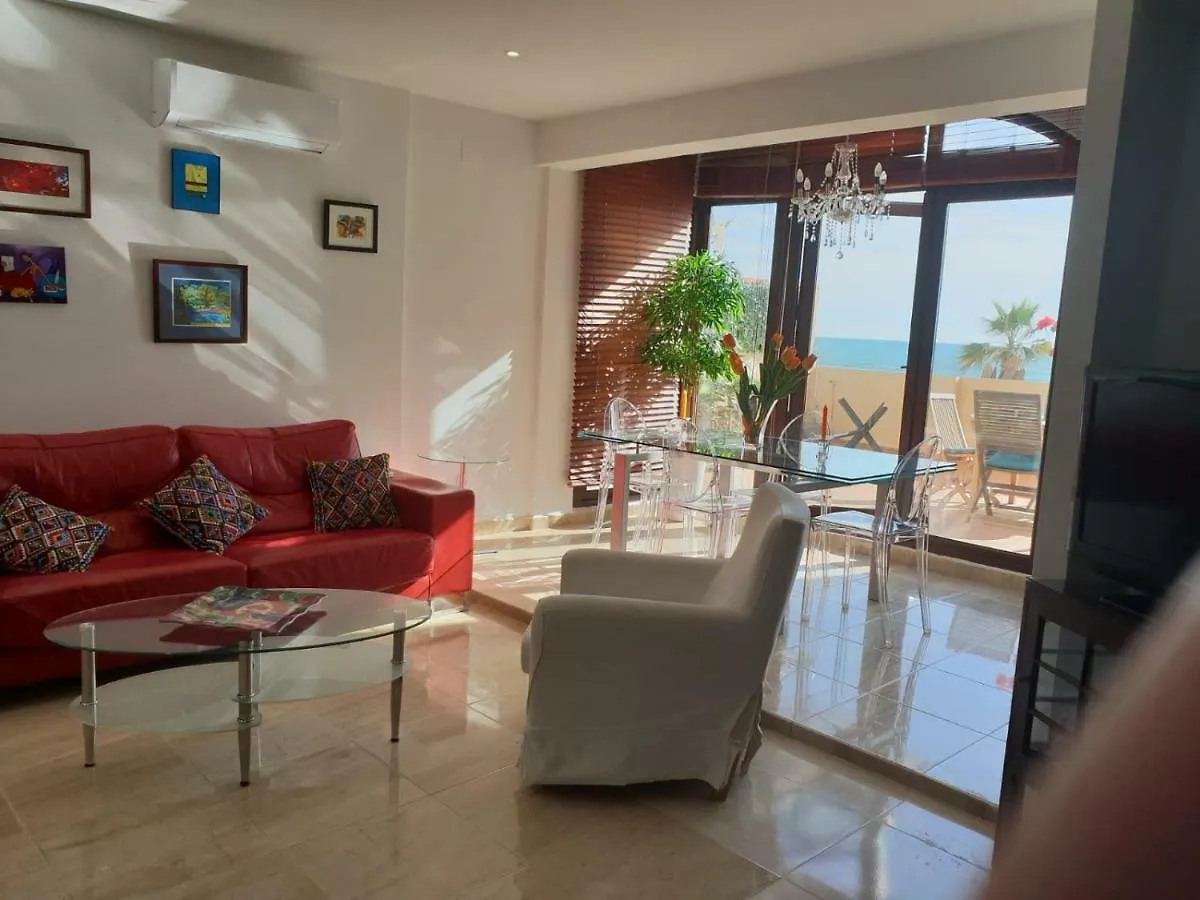 Amazing Frontal Beach Apartment #Traveller'S Awards2023 Cadiz